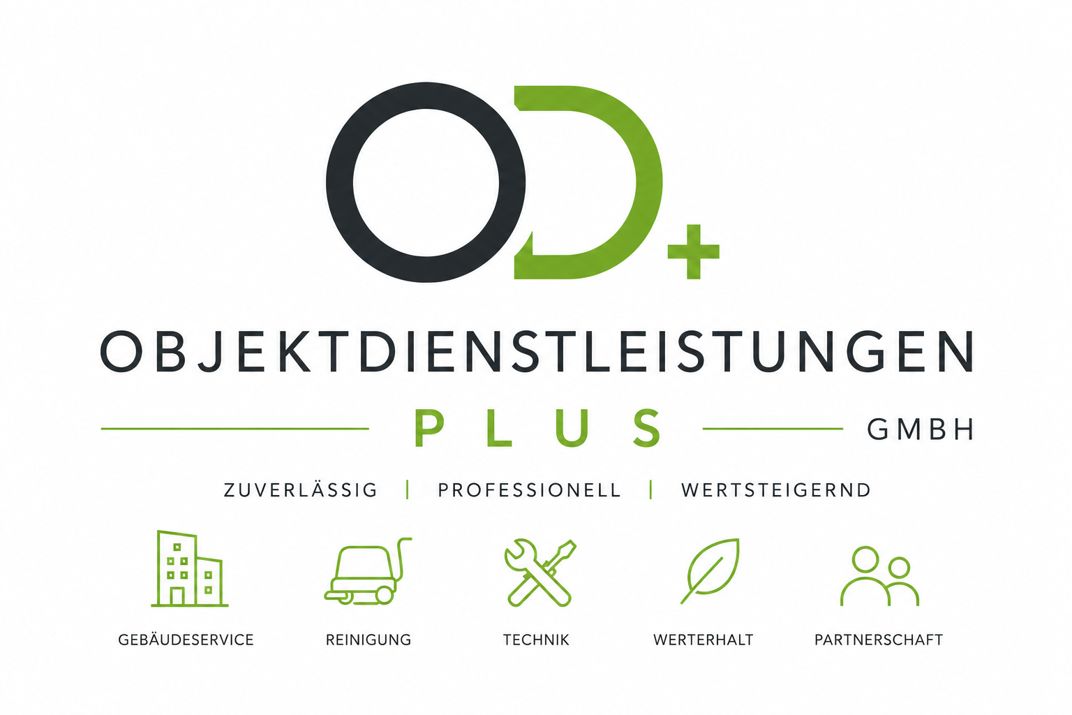Objektdienstleistungen Plus Logo